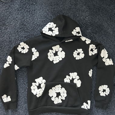 Denim Tears Pullover / Schwarz Weiss