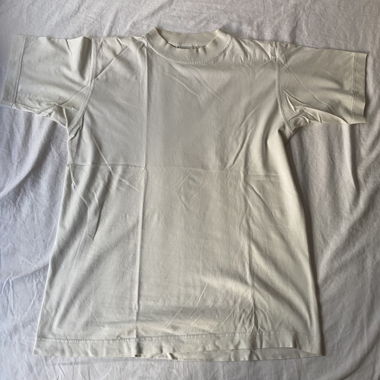 Vintage Basic Cream T-Shirt