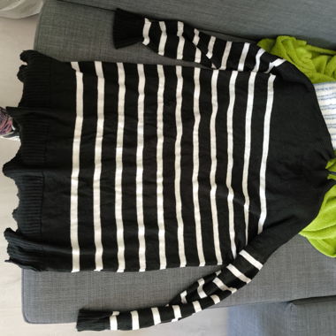 Pull rayé Chicorée
