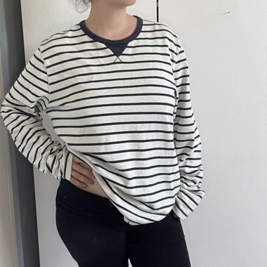 Striped Long-Sleeve Shirt