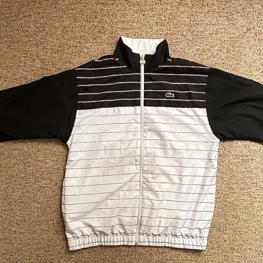 Giacca da allenamento Lacoste Sport a righe