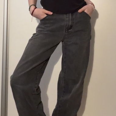 Gray Cargojeans