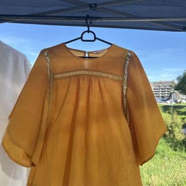 Blouse moutarde