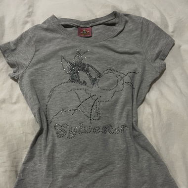 Rhinestones Loo ney Tunes Shirt