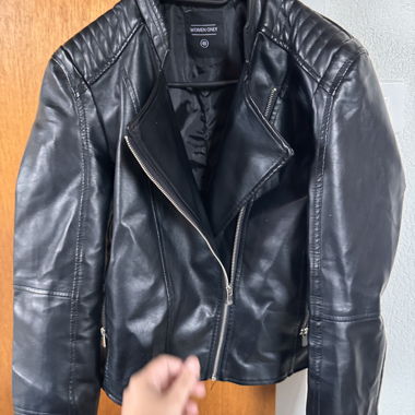 Women’s Black Biker Jacket