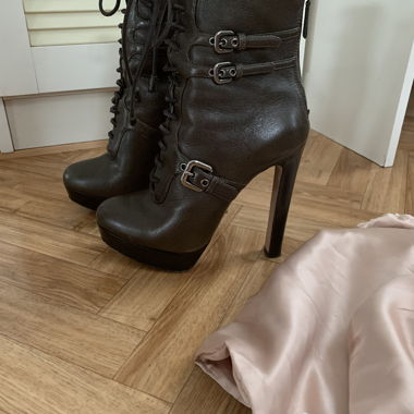 Prada Lederschuhe / Stiefeletten Grösse 36