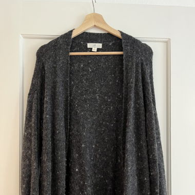 Wool cardigan