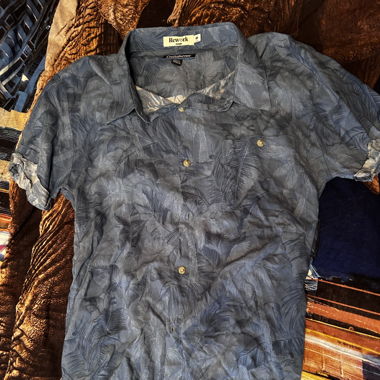Blaue Bluse 