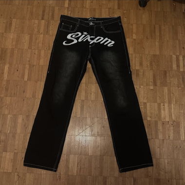6PM Record Denim (Black)