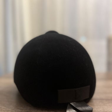 Bombe équitation velours