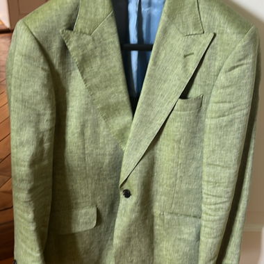 Giacca da uomo verde Anton Meyer / Taglia 50