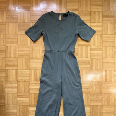 Gerippter Jumpsuit