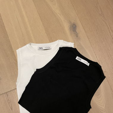 Zara crop top Set