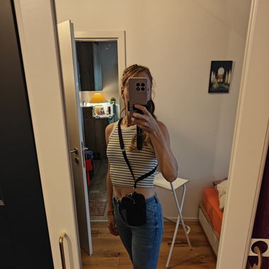 Étui smartphone ou bandoulière noir
