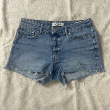 Blue Denim Shorts