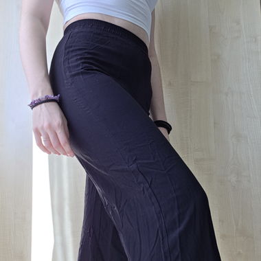 luftige Stoffhose