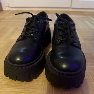 Chunky Lace-up Shoes / Size 36