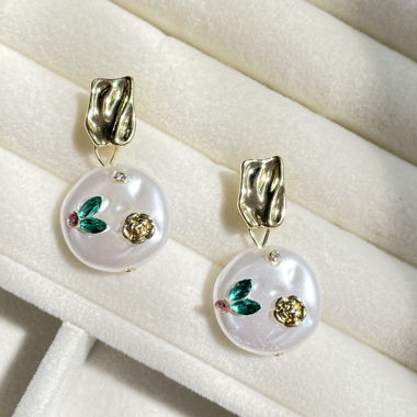 Barrock Perlen Style Earrings New