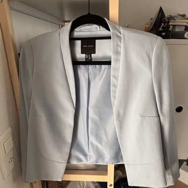 New Look hellblauer Blazer EU 36