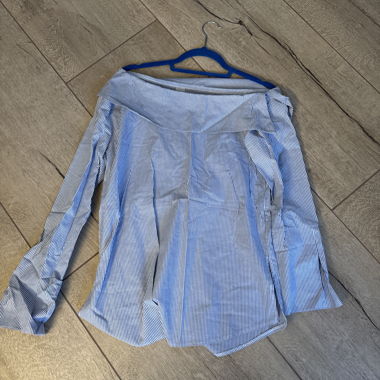 Blusa elegante a righe
