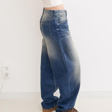 Bershka: jeans baggy blu scuro