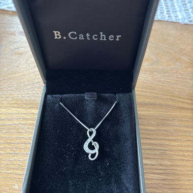 Collana B.Catcher con ciondolo chiave di violino
