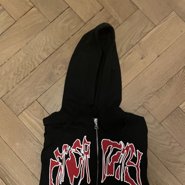 Graphic Zipper Cropped