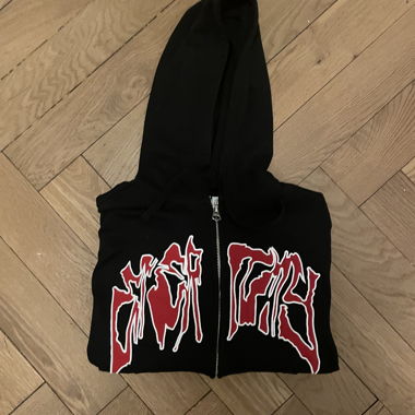 Graphic Zipper Cropped