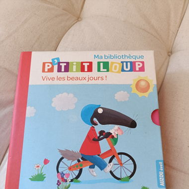 Coffre 4 Livres p'tit loup