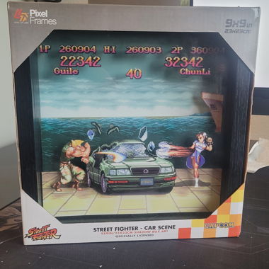 PixelFrame - Scena dell'auto - Street Fighter II