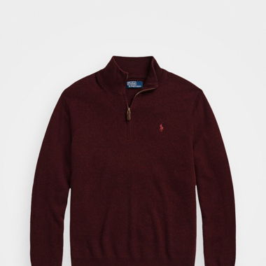 polo ralph lauren wool zip jumper