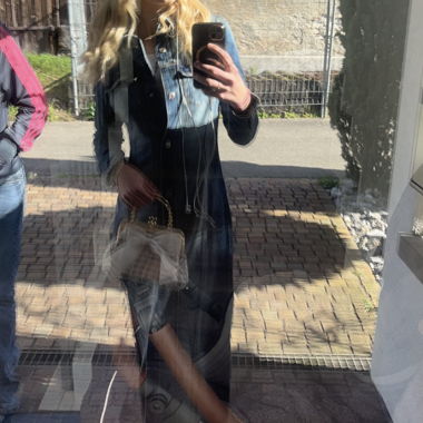 Robe en jean