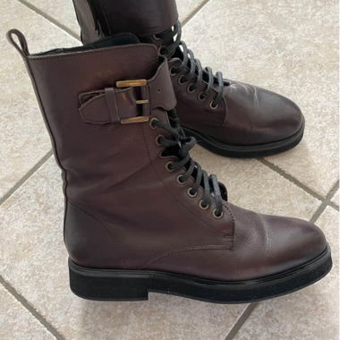 Bottes en cuir Massimo Dutti