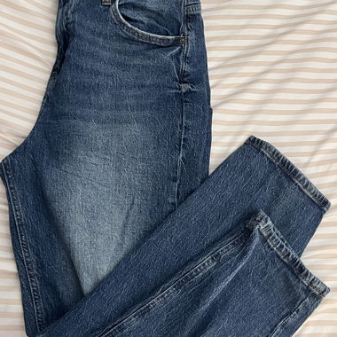 Jeans dritti in denim