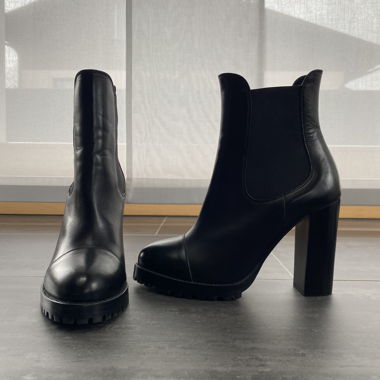 Navyboot Stiefeletten mit Absatz