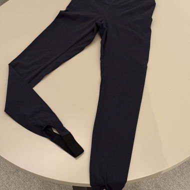 Schwarze Sportleggings