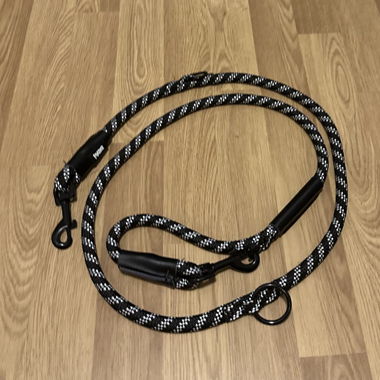 Schwarze Hundeleine 1950mm Lang 