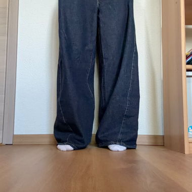 Jeans Levi's super baggy barrel dunkelblau