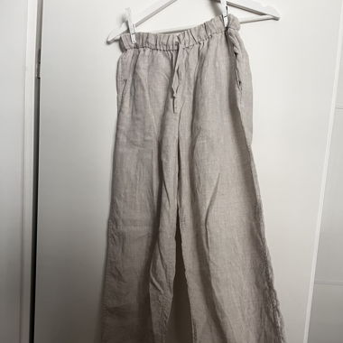 Pantalon 100% Lin