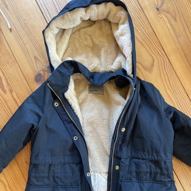Warme Winterjacke