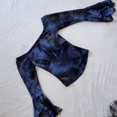Galaxy print (possibly vintage)  top 