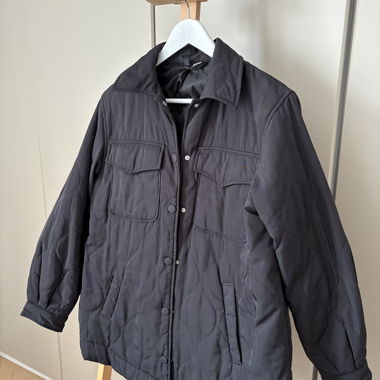 Giacca trapuntata H&M nera
