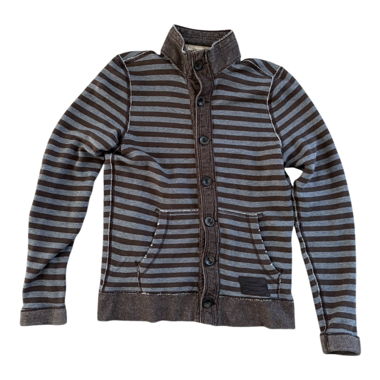 Gestreifte Jacke