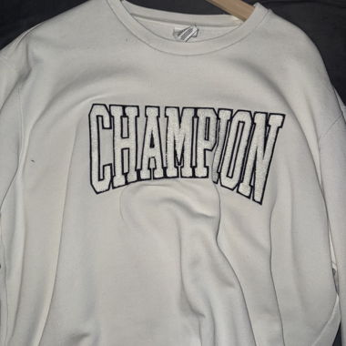 Champion Sweatshirt weiss