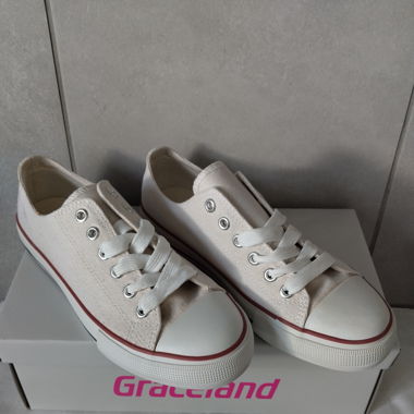 Graceland Damen Sneaker Sommer Weiss Schuh 36