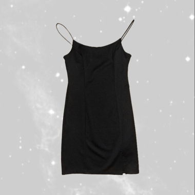 Mini Bodycon Dress with Slit