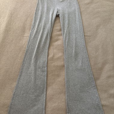 Grey Flare Leggings