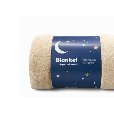 Zeit zu Träumen 2022 Kuscheldecke Braun Soft _2