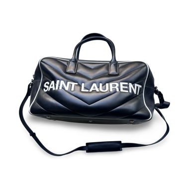 Sac de weekend Saint Laurent noir
