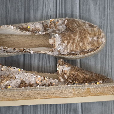 Espadrilles à Paillettes SunZ - 39 - or